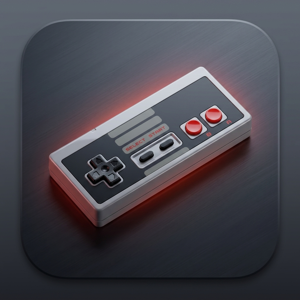 NES Mate 3D Icon